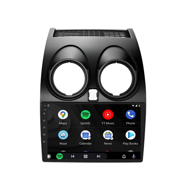 Multimedia Navigatie Nissan Qashqai j10 2006-2013 |DAB|Carplay Autoradio Beeldscherm 9 Inch - Audioplay