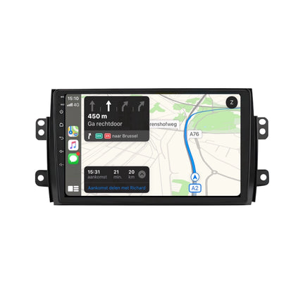 Multimedia Navigatie Suzuki Sx4 2005-2013|DAB|Carplay Autoradio Beeldscherm 9 Inch - Audioplay