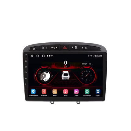 Multimedia Navigatie Pegeut 308 - 2004-2015 | DAB| Bluetooth |4Core 32GB|Beeldscherm | 408 308 308sw - Audioplay