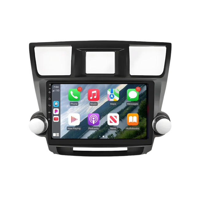 Multimedia Navigatie Toyota Highlander 2 Xu40 2007-2013|DAB|Bluetooth|Carplay Autoradio Beeldscherm - Audioplay