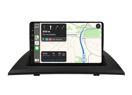 Multimedia Navigatie Bmw X3 E83 2004-2012 |DAB|Carplay Autoradio Beeldscherm 9 Inch