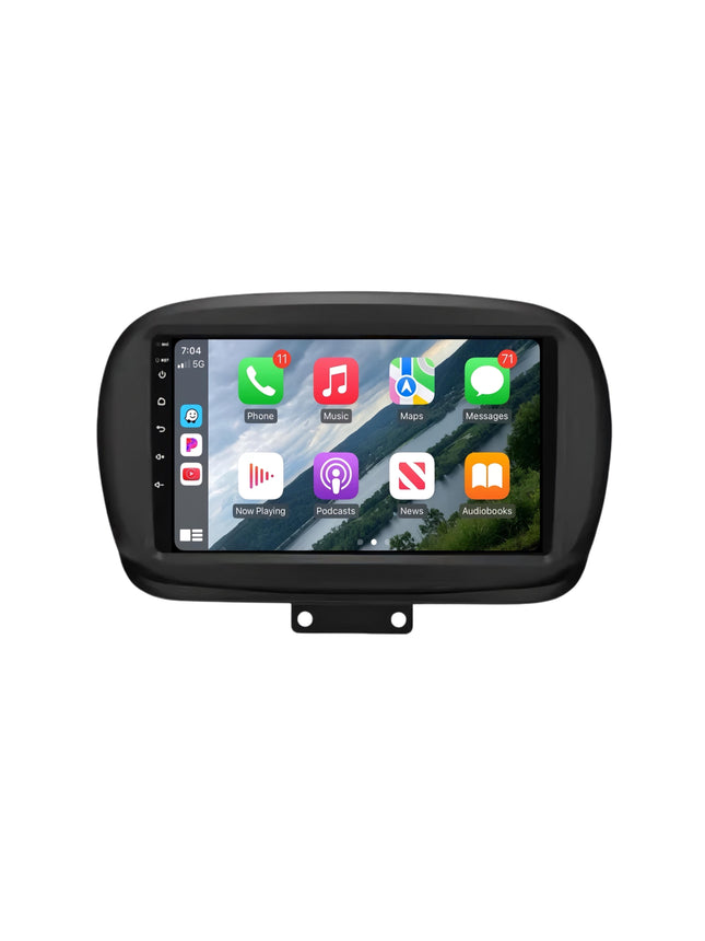 Multimedia Navigatie Fiat 500x 2014 - 2020 |DAB|Bluetooth|4Core 32GB|Carplay Autoradio Beeldscherm 9 Inch