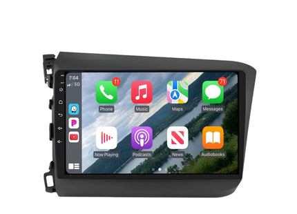 Multimedia Navigatie Honda Civic 2012-2015|DAB|Carplay Autoradio Beeldscherm