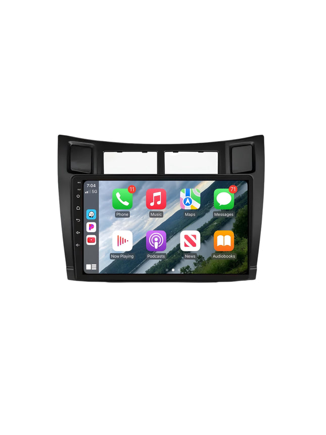 Multimedia Navigatie Toyota Yaris 2005 - 2013|DAB|Carplay Autoradio Navigatie 9 Inch