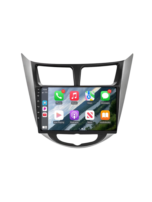 Multimedia Navigatie Hyundai Accent 2010-2016 |DAB|Carplay Autoradio Beeldscherm 9 Inch