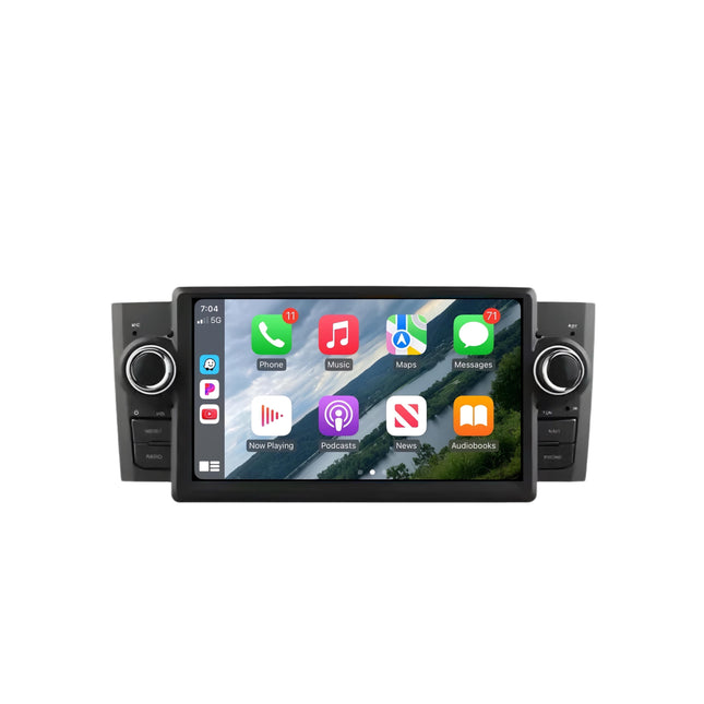 Multimedia Navigatie Fiat Linea 2007-2012 |DAB|Carplay Autoradio Beeldscherm 7 Inch - Audioplay