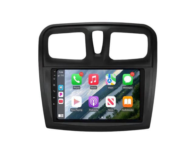 Multimedia Navigatie Renault Sandero 2 2014-2019 |DAB|Carplay Autoradio Sandero 2 Beeldscherm 9 inch - Audioplay