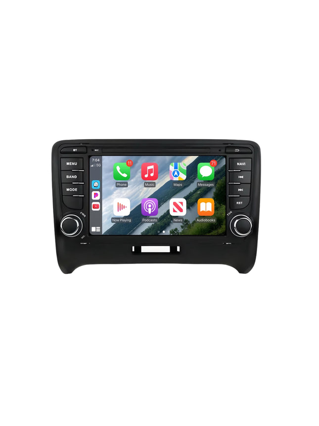 Multimedia Navigatie Audi TT 2006-2014 |DAB|Carplay Autoradio Mk2 8j | Beeldscherm 7Inch