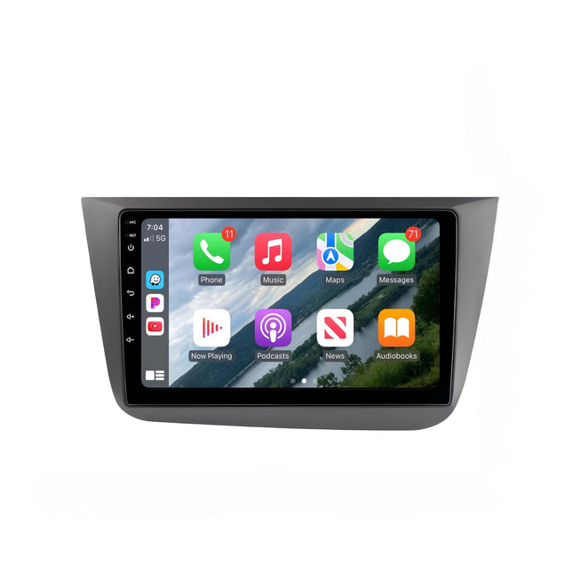 Multimedia Navigatie seat Altea 2004-2015 |Toledo 2004-2009 |DAB|Carplay Autoradio Beeldscherm 9 Inch - Audioplay