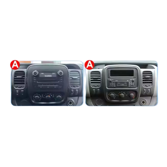 Multimedia Navigatie Opel Vivaro B 2014 - 2018 |DAB|Bluetooth|Carplay Autoradio Vivaro B Apple Beeldscherm 9 Inch - Audioplay