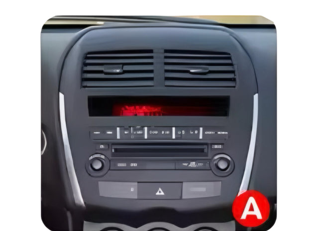 Multimedia Navigatie Mitsubishi Asx 1  2010-2018 |DAB|4Core 32GB|Carplay Autoradio Beeldscherm 10 Inch - Audioplay