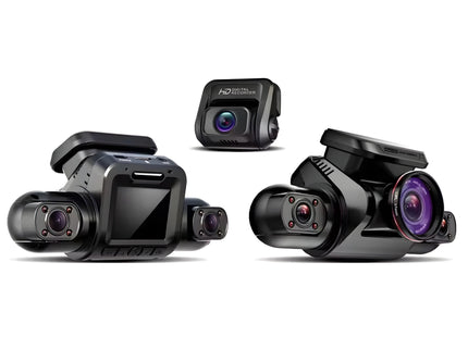 360 Graden Dashcam |Gps Hd 4*1080P| DVR 24uur opname functie | Nachtzicht Wifi 128Gb (M 8S)