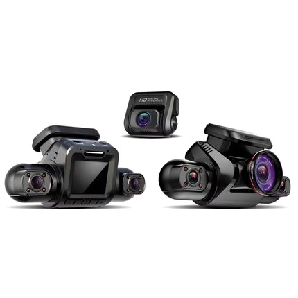 360 Graden Dashcam |Gps Hd 4*1080P| DVR 24uur opname functie | Nachtzicht Wifi 128Gb (M 8S) - Audioplay