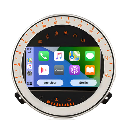 Multimedia Navigatie Volkswagen Mini Cooper(R56 R57 R58 R60) 2006-2013 | 2+32 GB 8 Octa Core processor |DAB| Carplay Autoradio beeldscherm - Audioplay