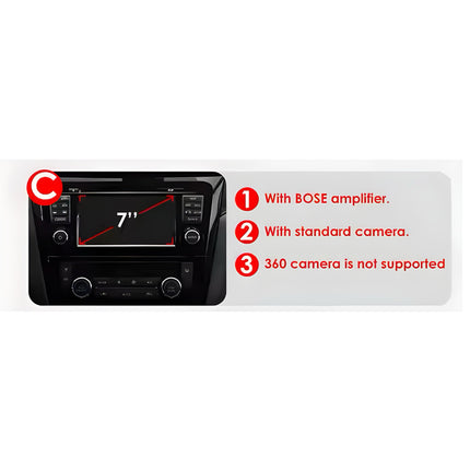 Multimedia Navigatie Nissan Qashqai 2 2013-2017 |DAB|Carplay Autoradio J11 X-Trail 3 Beeldscherm 10Inch - Audioplay