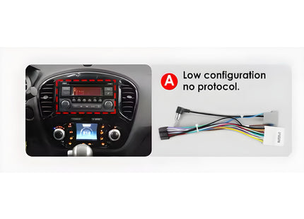 Multimedia Navigatie Nissan Juke 2010 -2014 |DAB|Carplay Autoradio Yf15 Beeldscherm  9 Inch