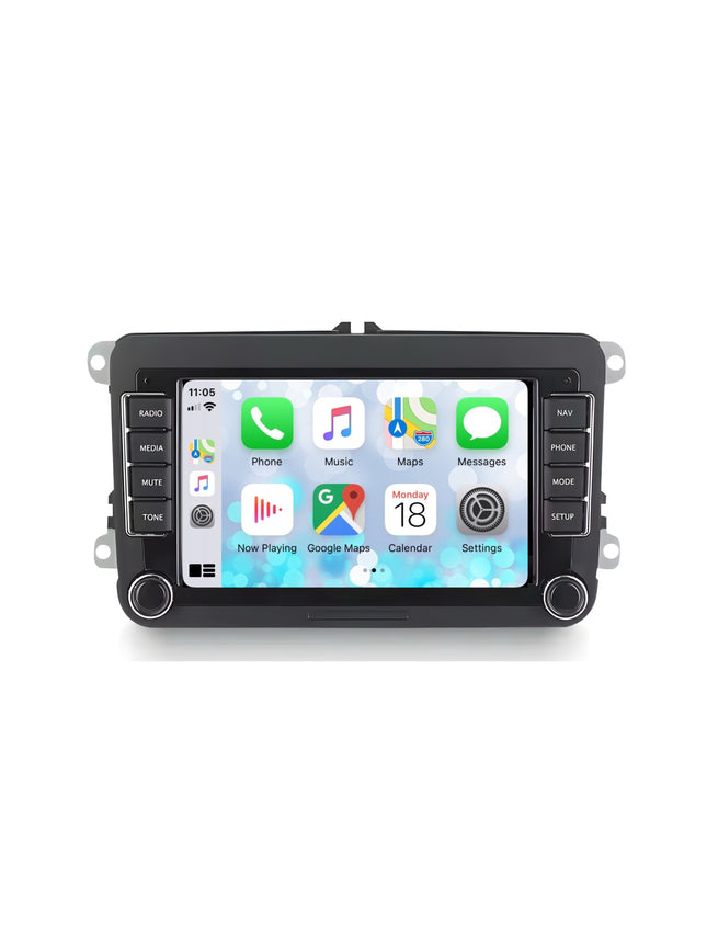 Multimedia Navigatie Volkswagen Golf 6 2006-2013|DAB|Bluetooth|Carplay Autoradio Beeldscherm