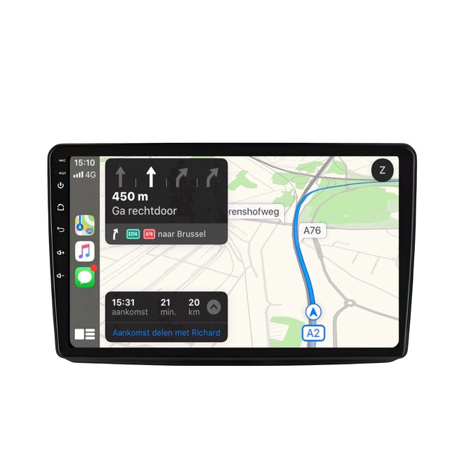 Multimedia Navigatie Fiat Panda 2013-2020|DAB|Bluetooth|4Core 32GB|Carplay Autoradio Beeldscherm - Audioplay