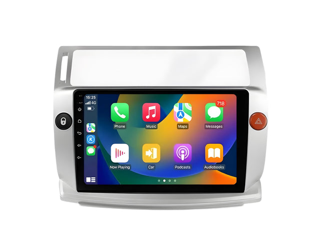 Multimedia navigatie Citroen C-Quatre 2004-2009|Carplay Autoradio Beeldscherm - Audioplay