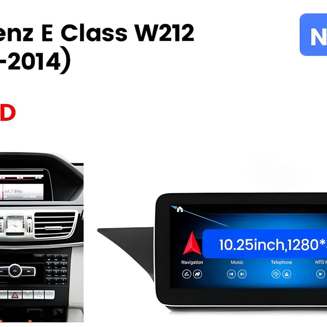 Multimedia Navigatie E klasse W212 2013-2014 - Audioplay