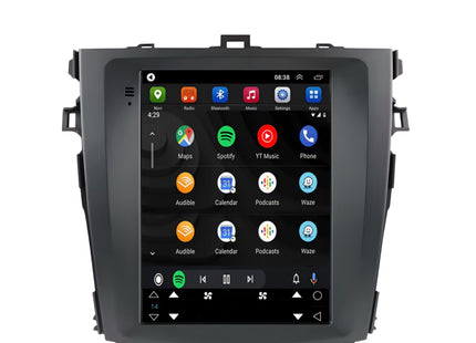 Multimedia Navigatie Toyota Corolla E140/150 2006-2013|DAB|Carplay Autoradio Beeldscherm 9 Inch - Audioplay