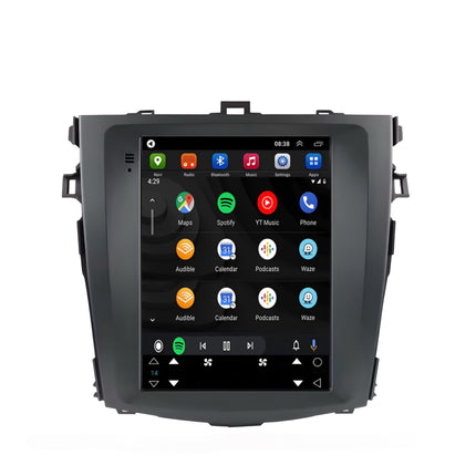 Multimedia Navigatie Toyota Corolla E140/150 2006-2013|DAB|Carplay Autoradio Beeldscherm 9 Inch - Audioplay