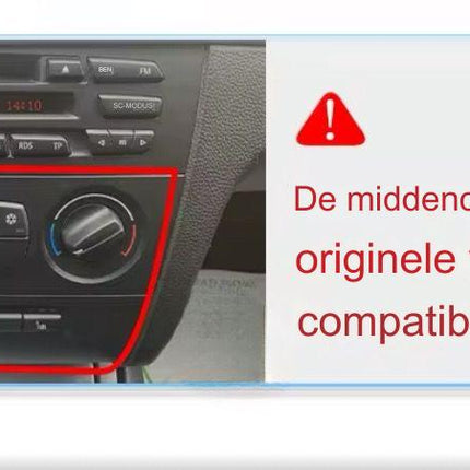 Multimedia Navigatie BMW 1 Serie 2004 - 2013|DAB|Bluetooth|4Core 32GB| (E81 E82 E87 E88) |Carplay Beeldscherm 9 Inch - Audioplay