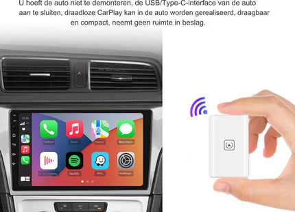 Draadloze Carplay Mini Module Voor Apple IPhone | Dongle Plug And Play Usb-Aansluiting