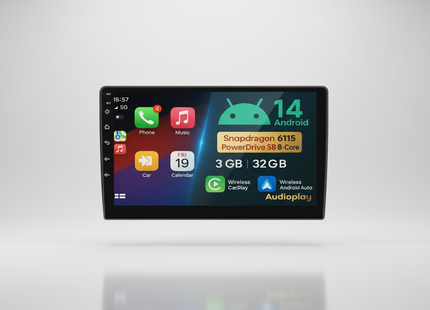 Android 14 Multimedia Systeem Renault Megane 3 2008 - 2014 | QLED Display | Apple CarPlay & Android Auto